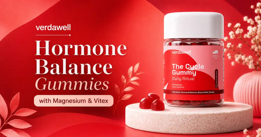 Verdawell hormone balance gummies for women with magnesium and Vitex