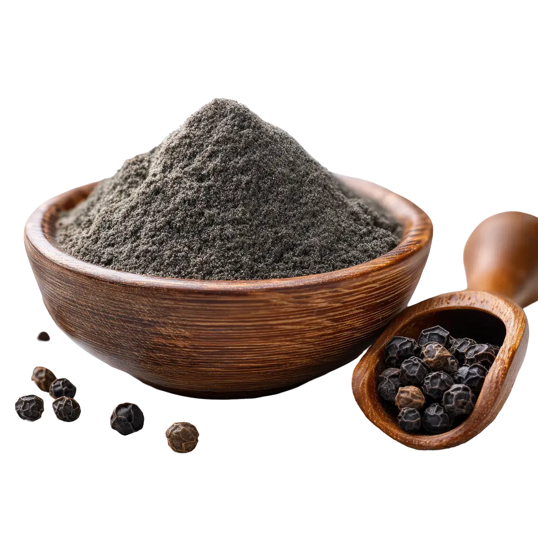 Black pepper extract ingredient image used in Verdawell cycle gummies to support absorption